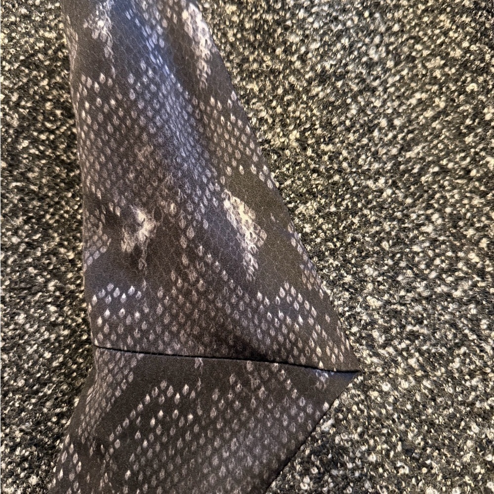 Elie Tahari Black and Gray Midi Dress - Picture 3 of 4